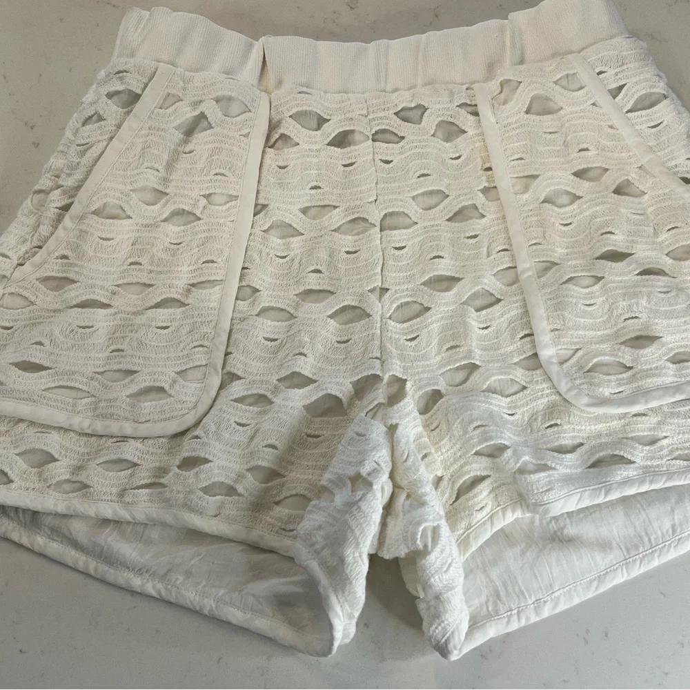 Simkhai Harley Eyelet Shorts